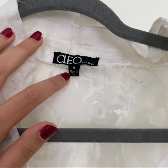 Floral Sheer Top - Picture 2 of 6